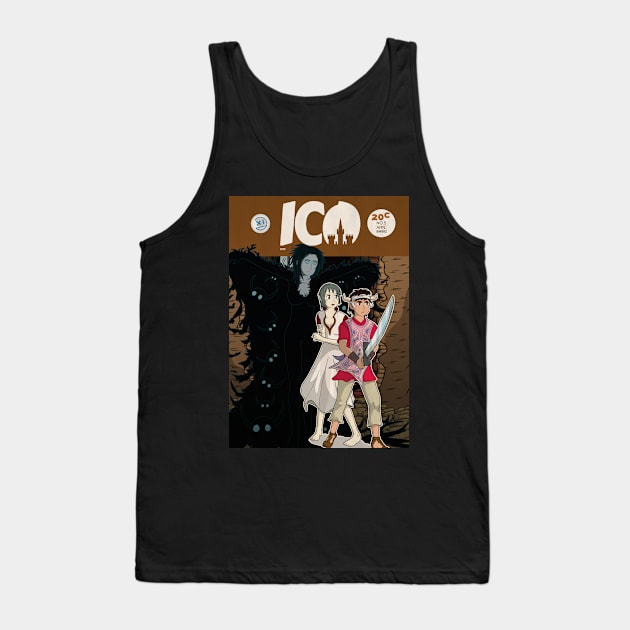 Ico Retro Art Tank Top by BrokenGrin